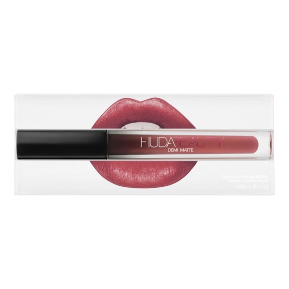 🆕Huda Beauty Demi Matte Liquid Lipstick Shade Sheikha - Picture 2 of 4